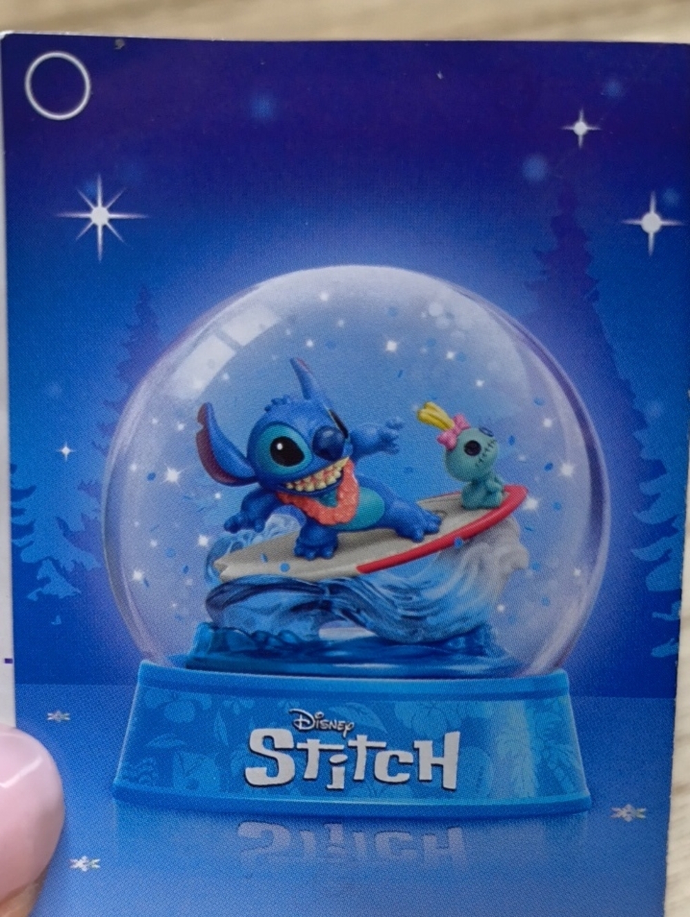 Zuru Mini Brands Disney Stitch Snow Globe